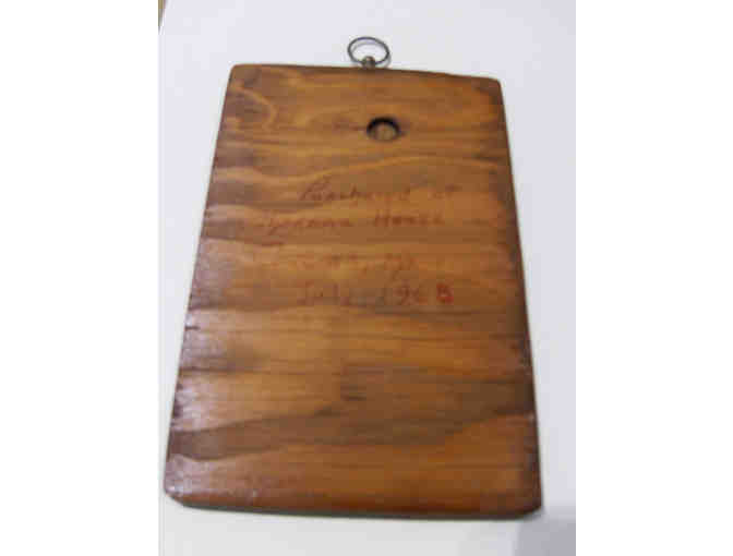 Thoreau Rowse Print on Plywood Plaque