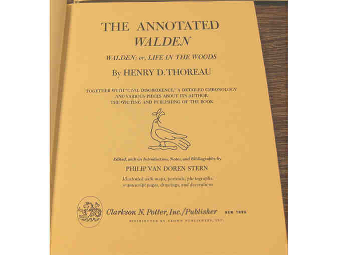 The Annotated Walden - Henry David Thoreau, Philip Van Doren Stern (1970)