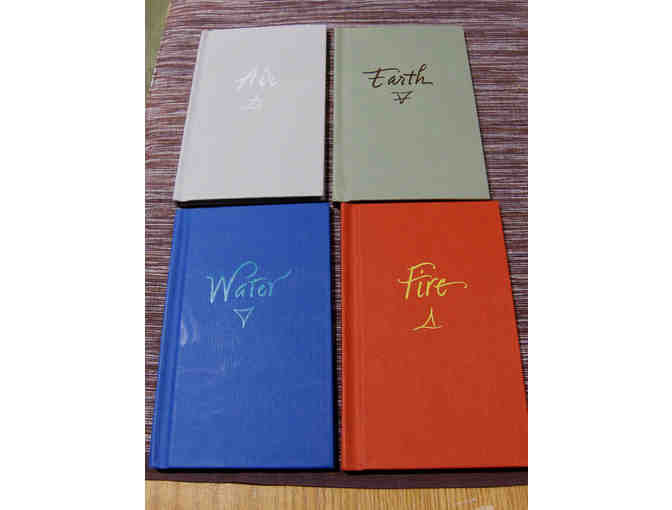 Air, Earth, Fire, Water - Set of four quotation books