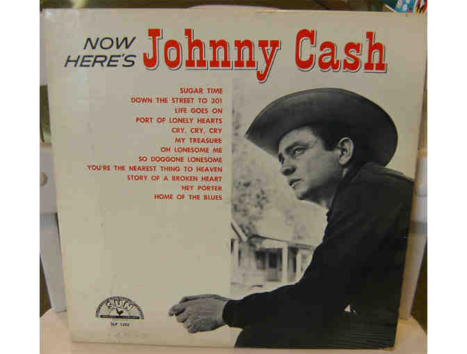 Now Here's Johnny Cash Vinyl Record Album (1961)