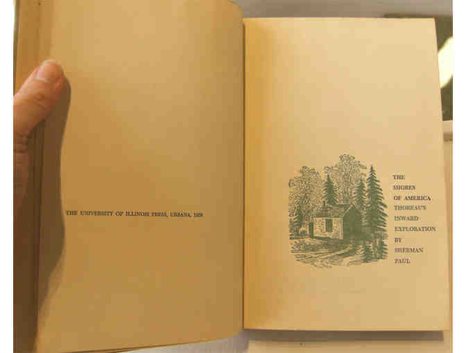 The Shores of America: Thoreau's Inward Exploration, by Sherman Paul  (1958)