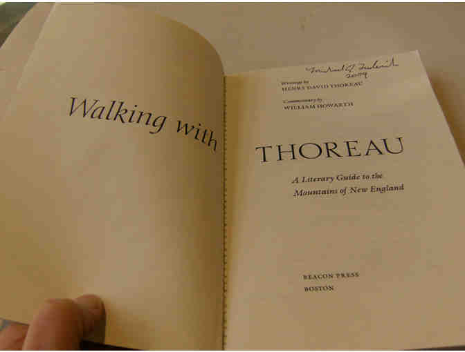 Walking with Thoreau: A Literary Guide to the Mountains of New England, by Will Howarth