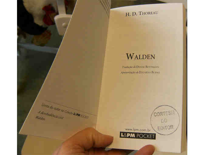 Walden, by H. D. Thoreau (Brazil, 2010, PORTUGUESE EDITION)