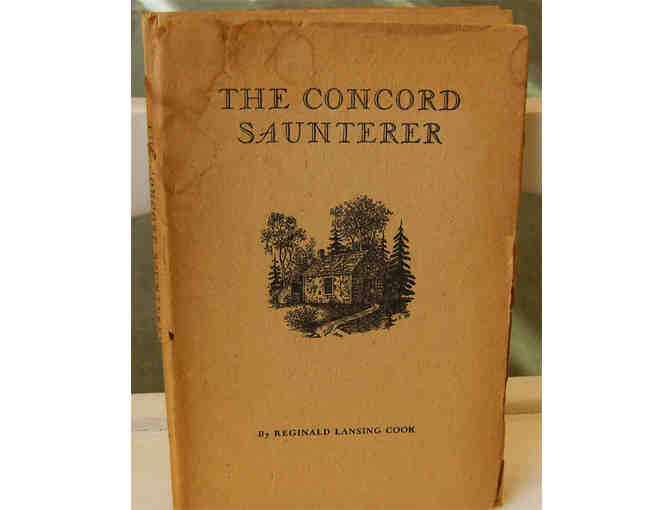 The Concord Saunterer, by Reginald Lansing Cook (1940, hardcover)