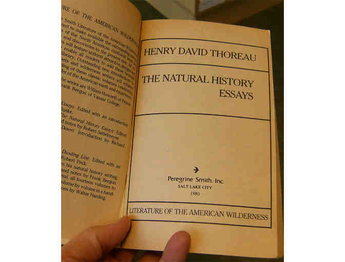 Henry David Thoreau: The Natural History Essays (1980, paperback)