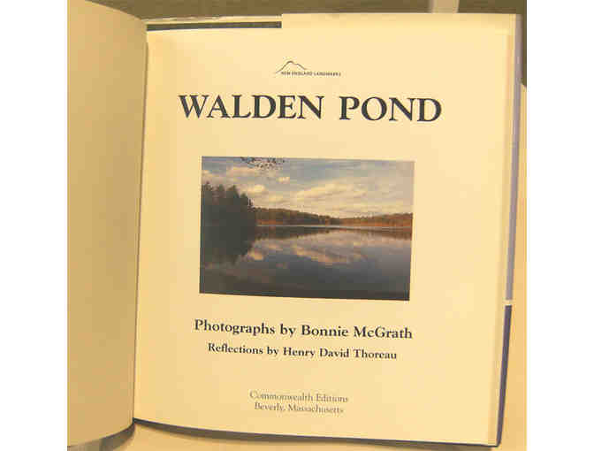 Walden Pond: Photographs by Bonnie McGrath (hardcover, 2001) SIGNED Book #2