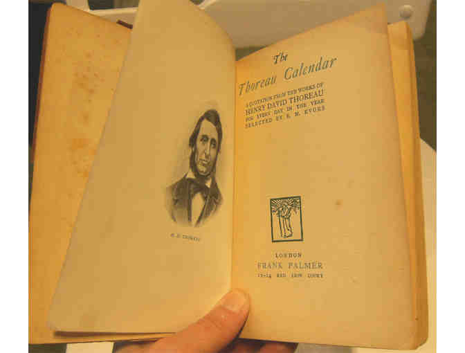 The Thoreau Calendar: A Quotation from the Works of Thoreau for Every Day (1912)