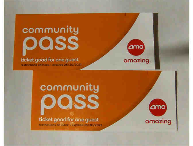 AMC Movie Theatres, two tickets