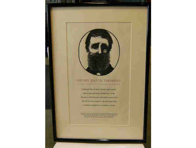 Michael McCurdy woodcut 'Dreams' poster, matted & framed, SIGNED BY ARTIST