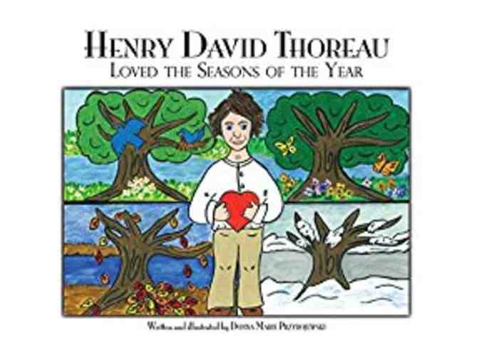 Thoreau Shadow Box (Summer) and Children's Book, HDT Loved the Seasons of the Year