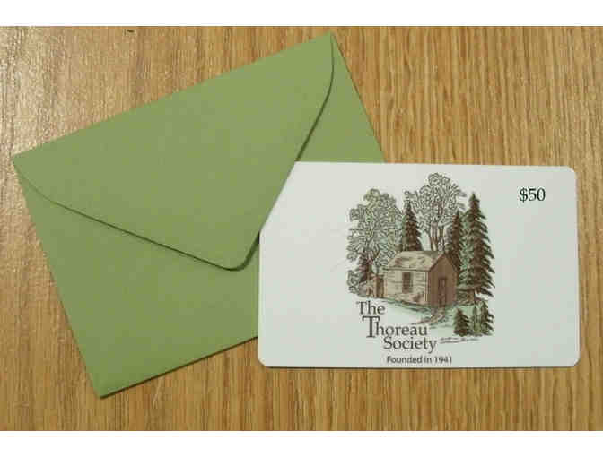 Thoreau Society & Shop Gift Card - $50 (#2) - Photo 1