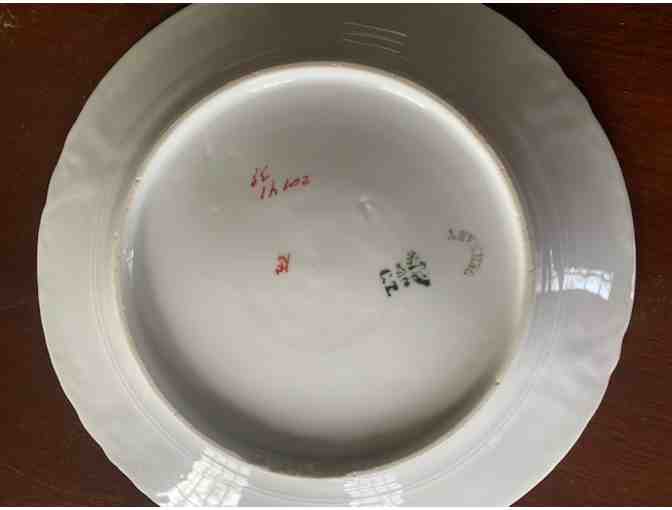 Assorted China, 6 styles, 12 plates.