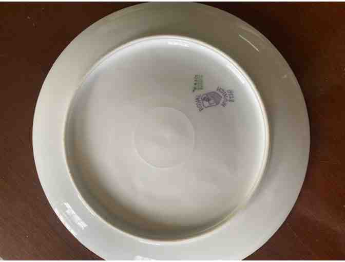 Assorted China, 6 styles, 12 plates.