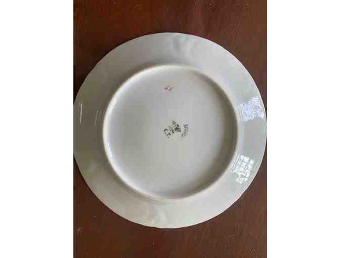 Assorted China, 6 styles, 12 plates.