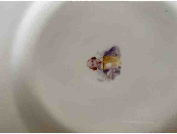 Assorted China, 6 styles, 12 plates.