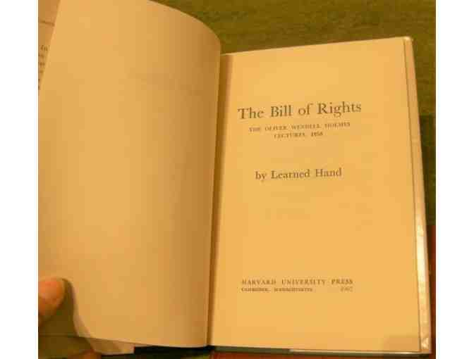 'The Bill of Rights: The Oliver Wendell Holmes Lectures, 1958' by Learned Hand
