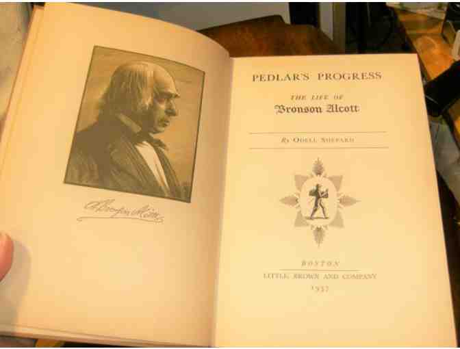 'Pedlar's Progress: The Life of Bronson Alcott' by Odell Shepard (1937)