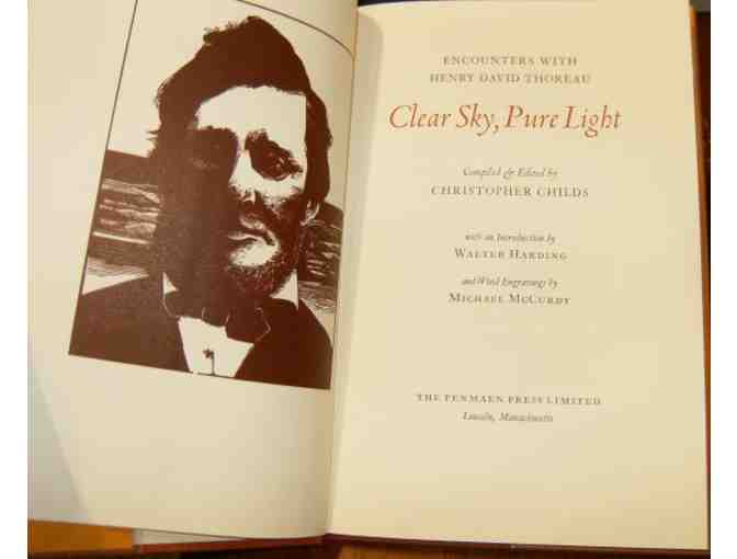'Clear Sky, Pure Light: Encounters with Henry David Thoreau' by Christopher Childs (1978)