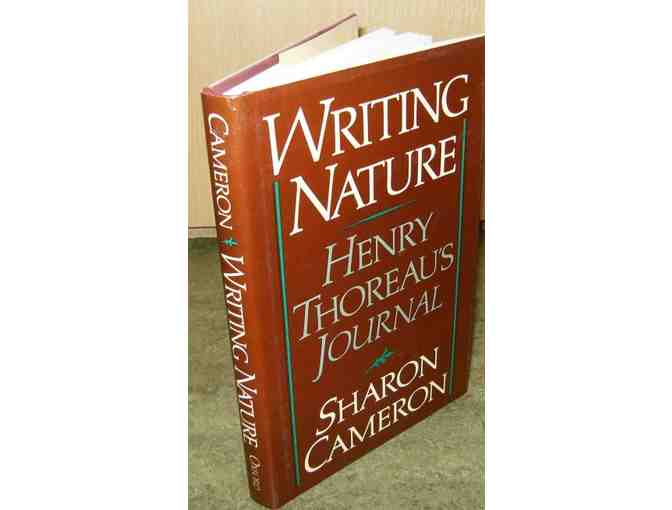 'Writing Nature: Henry Thoreau's Journal,' by Sharon Cameron (1985)