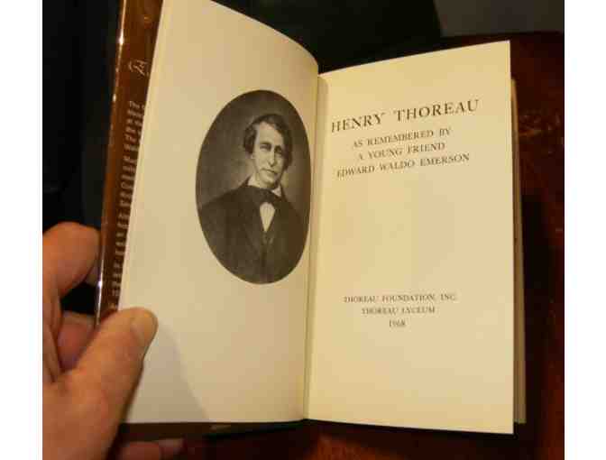 'Henry Thoreau As Remembered by a Young Friend,' by Edward Waldo Emerson (1968)
