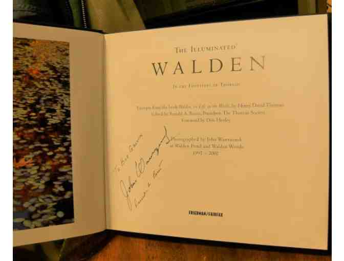 'The Illuminated Walden: In the Footsteps of Thoreau,' photos by John Wawrzonek (SIGNED)