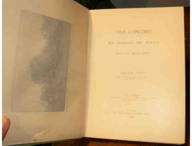 'Old Concord: Her Highways and Byways' Rev. ed. by Margaret Sidney (1893)