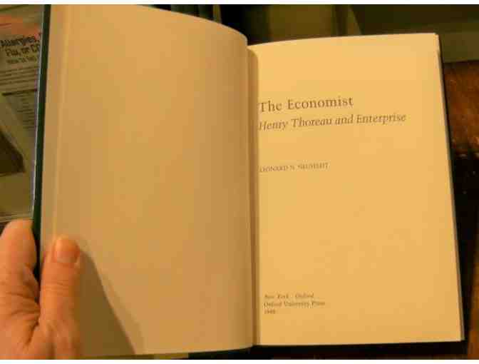 'The Economist: Henry Thoreau and Enterprise' by Leonard N. Neufeldt (1989)