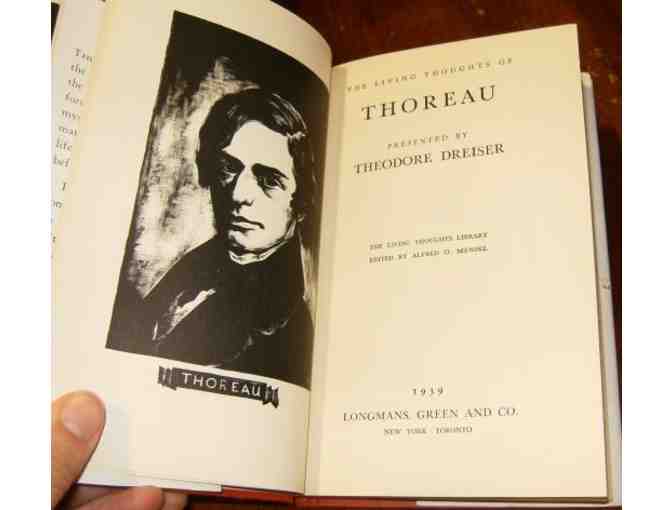 'The Living Thoughts of Thoreau' presented by Theodore Dreiser (1939)