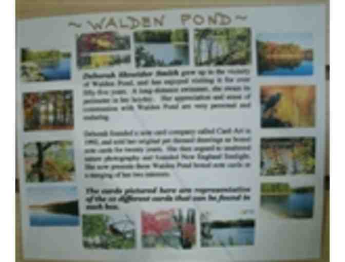 Box of 10 Assorted Walden Pond Note Cards (first set)- Deborah Shneider Smith