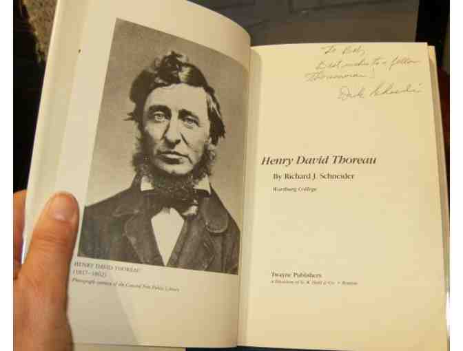 'Henry David Thoreau' by Richard J. Schneider (1987, SIGNED)