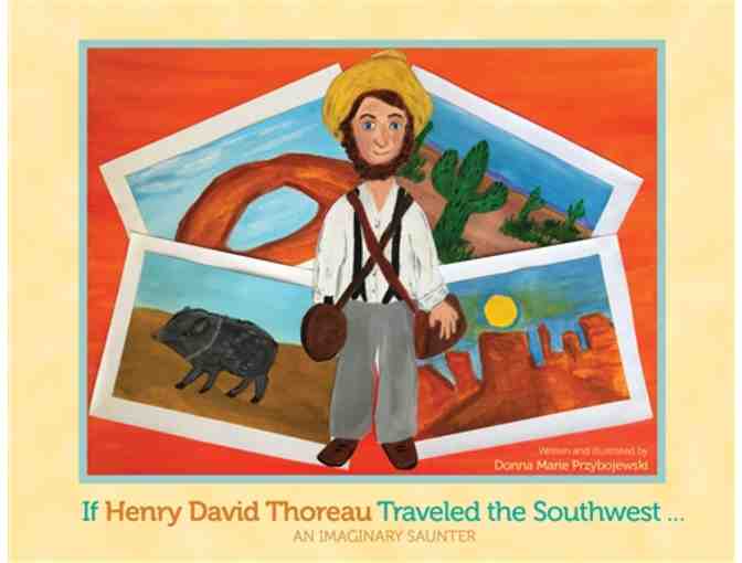 Zoom with author Donna Przybojewski about two Thoreau children's books (set 1)