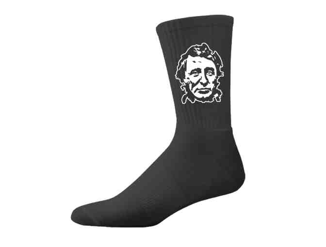 Henry David Thoreau Portrait Socks (one pair)