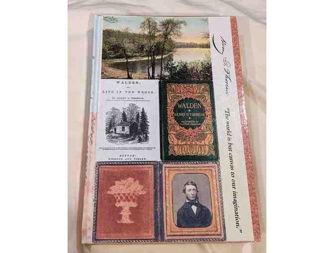 Journal with Color Collage Thoreau-Themed Covers [COMING SOON TO THE SHOP!]