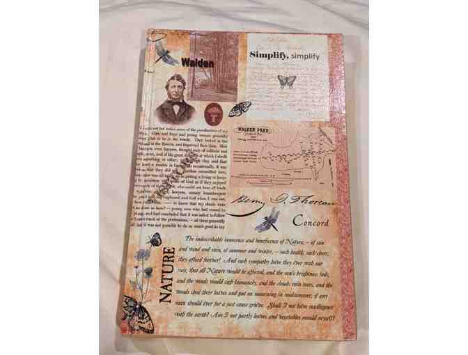 Journal with Sepia Collage Thoreau-Themed Covers [COMING SOON TO THE SHOP!]