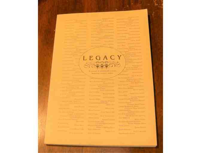 'Legacy' journal, Spring 1987 issue, with article about Annie Adams Fields