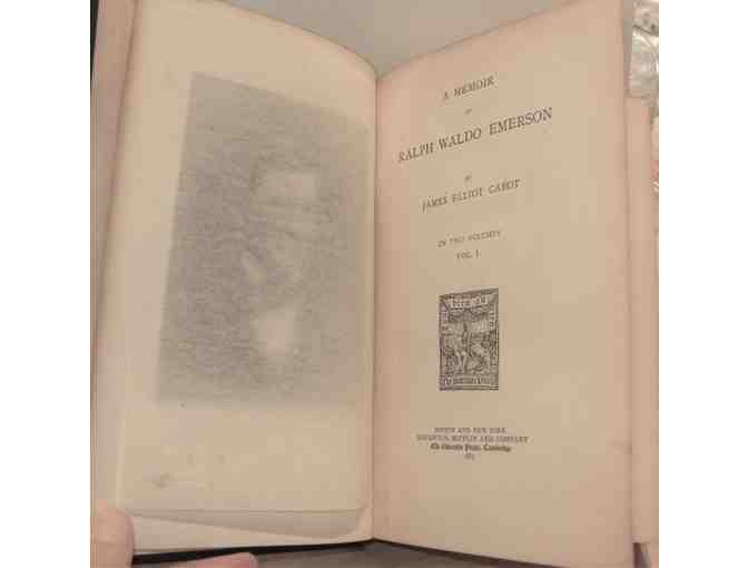 A Memoir of Ralph Waldo Emerson, by James Elliot Cabot, 2 vols. (1887)