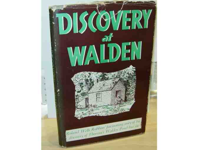 Set of Walden house plans with 'Discovery at Walden' SIGNED BY ROLAND ROBBINS