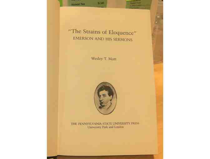 'Strains of Eloquence:' Emerson and His Sermons, by Wesley T. Mott (1989)