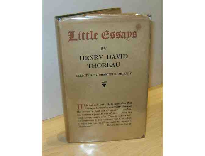 Little Essays by Henry David Thoreau, selected by Charles R. Murphy (1931)