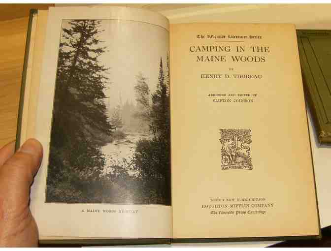 Thoreau's 'Camping in the Maine Woods,' ed. by Clifton Johnson (1909)