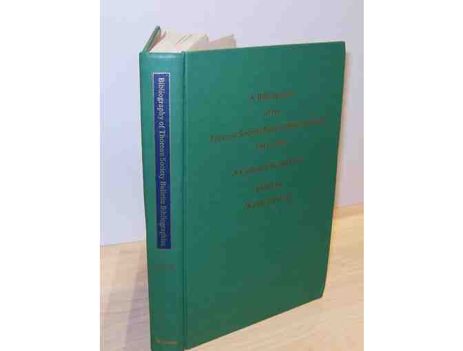 Bibliography of the Thoreau Society Bulletin Bibliographies, 1941-1969 (Harding, 1971)