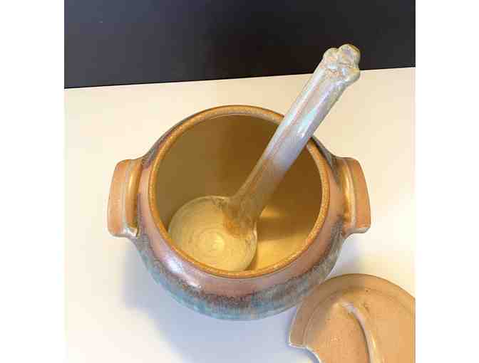 Handmade Ceramic Soup Tureen &amp; Ladle - Photo 3