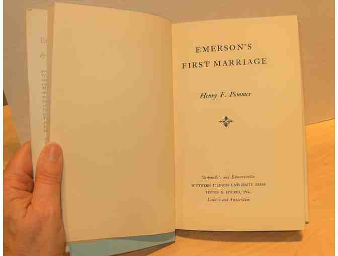Emerson's First Marriage, by Henry F. Pommer (1967)