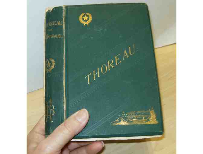 Thoreau: The Poet-Naturalist, by Channing (Roberts Bros., 1873, 1st edition) Needs rebind