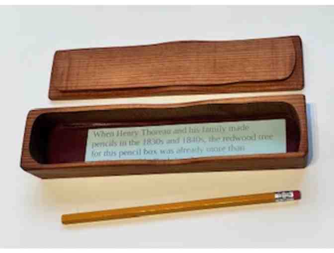 Hand-Crafted Sequoia Redwood Pencil Box - Photo 2