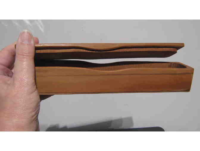 Hand-Crafted Sequoia Redwood Pencil Box - Photo 3