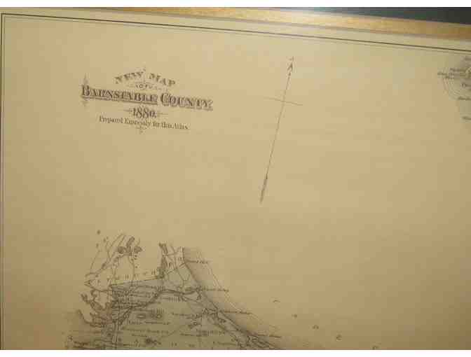 1880 Map of Barnstable County, Mass., Cape Cod (FRAMED REPRINT) - Photo 2
