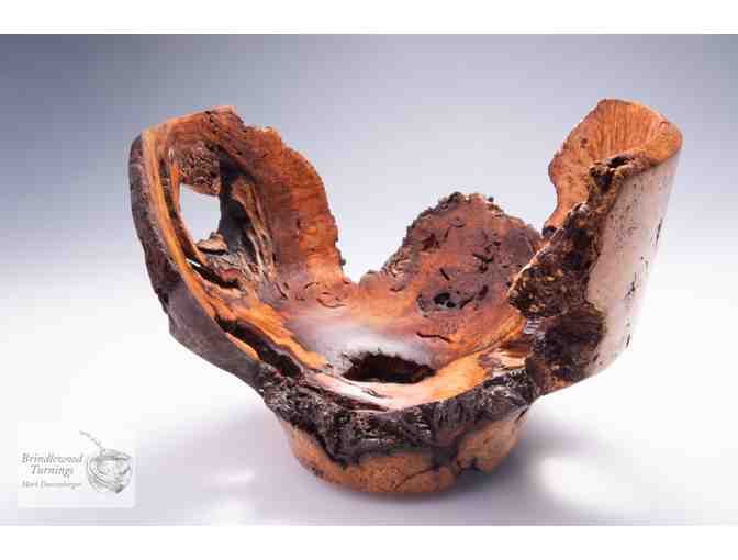 Abstract Turned Black Cherry Burl by Mark Durrenberger - Photo 2