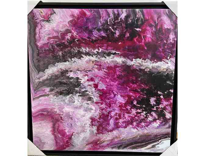 Violessence (Tending Towards Violet) - Abstract Painting by John Ford - Photo 2