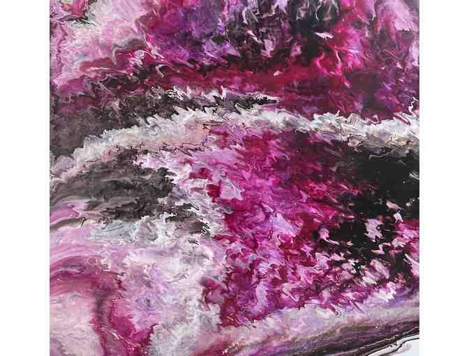 Violessence (Tending Towards Violet) - Abstract Painting by John Ford - Photo 1